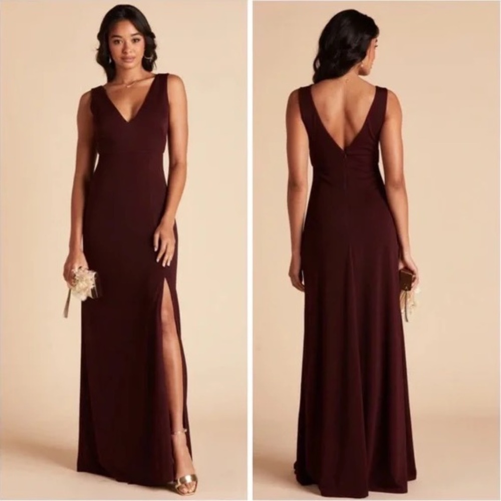Birdy Grey Shamin Bridesmaid Dress - Cabernet - Size SMALL